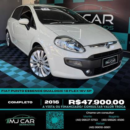 FIAT PUNTO 1.6 ESSENCE 16V FLEX 4P AUTOMATIZADO